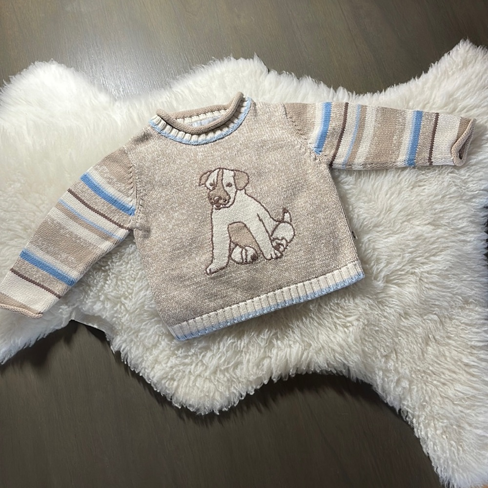Standard Blues Pullover Sweater, 24 months, 100%Cotton